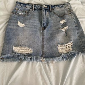 Forever 21 denim skirt